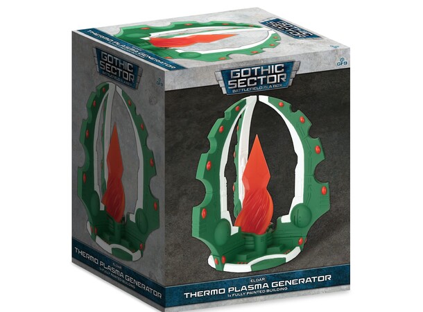 Terrain Eldar Thermo Plasma Generator Battlefield in a Box - Gothic Sector 