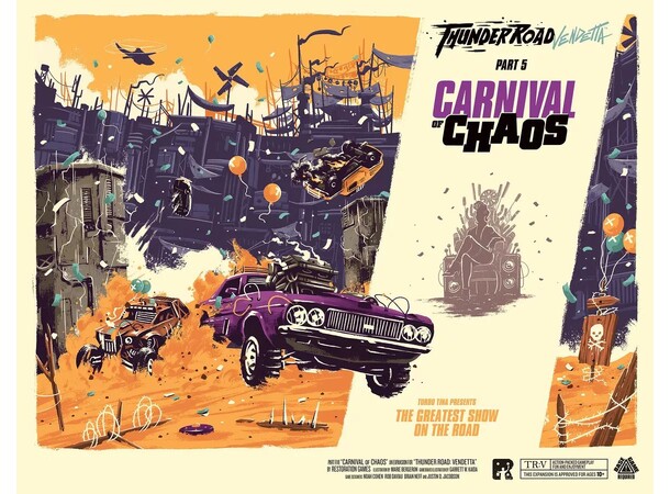 Thunder Road Carnival Of Chaos Exp Ekspansion til Thunder Road Vendetta 