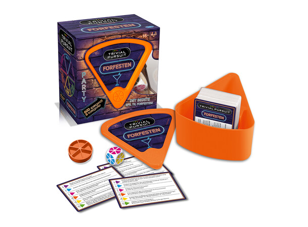 Trivial Pursuit Forfesten Quizspil Dansk udgave 