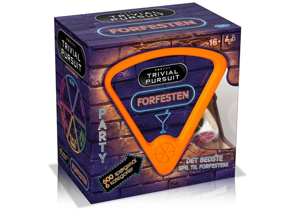 Trivial Pursuit Forfesten Quizspil Dansk udgave 