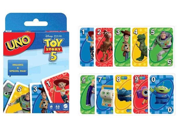 UNO Toy Story 5 Kortspil 