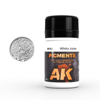 *AK Pigments White Ashes 