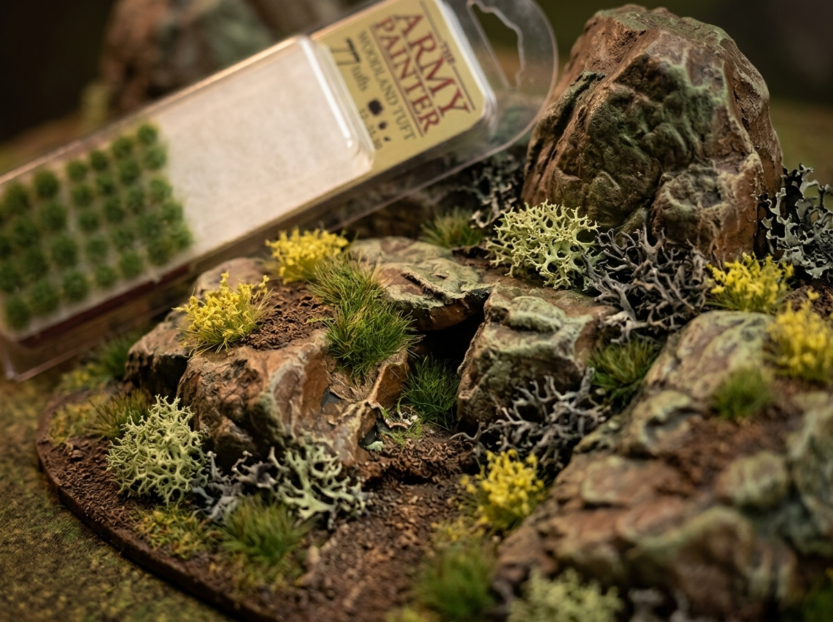 Mosbunker og vegetation